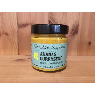 Ananas-Currysenf (mittelscharf )